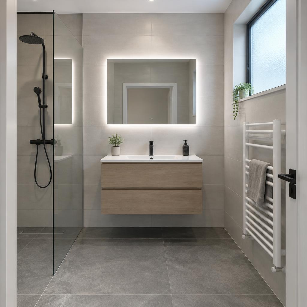 Baño antiguo — Después